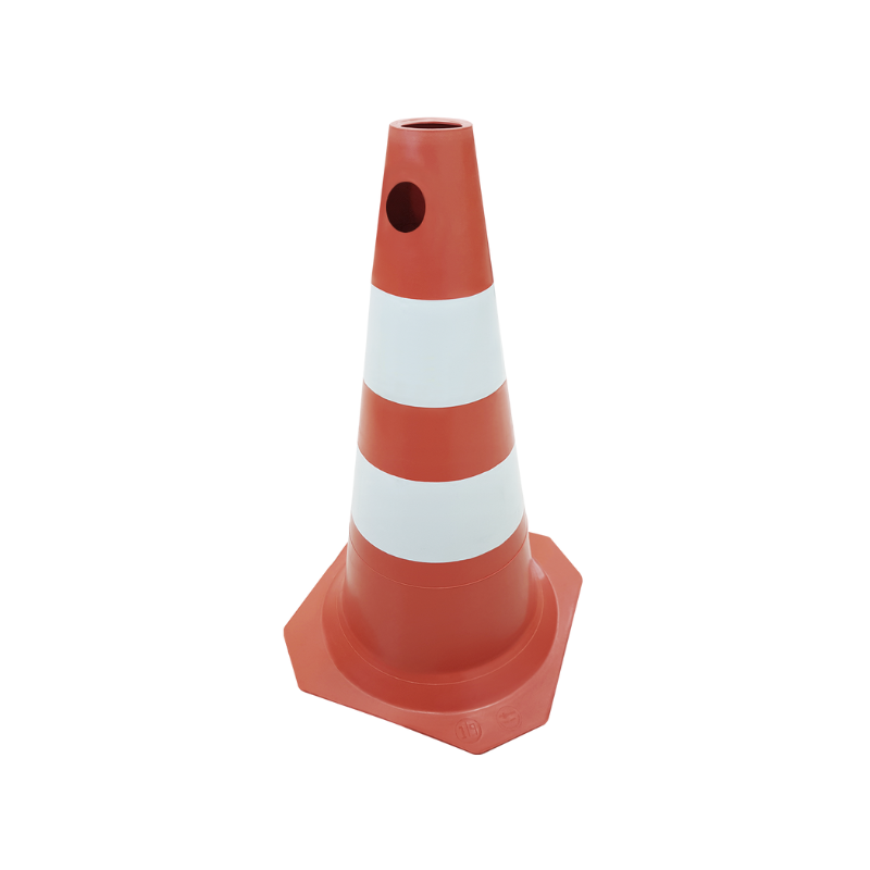 Cone de Sinalização PVC 50CM Plastcor